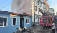 Çanakkale'de işçilerin kaldığı evde yangın : 1 kişi yaralandı