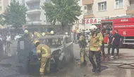 Bursa'da çakmak yüklü araçta yangın çıktı