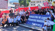 Emeklilik talebiyle Bursa'da buluştular : Staj mağdurlarından çağrı