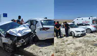 Kayseri Bünyan'da otomobiller çarpıştı : Çok sayıda ölü ve yaralı var