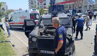 Şırnak'ta zırhlı polis aracı takla attı : 2 polis memuru yaralandı
