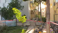 İzmir Balçova’da inşaat iskelesi çöktü : Kardeş 3 işçinin yaralandığı anlar kamerada