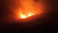 Aydın Çine'de yangın : Ekiplerin müdahalesi devam ediyor