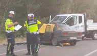 Sivas Divriği'de feci kaza : 1 ölü, 2 yaralı