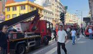 Bursa Osmangazi'de iş yeri bacasında yangın çıktı