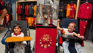 Galatasaray'ın şampiyonluk kupası Mardin'de taraftarlarla buluştu