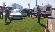 Konya Seydişehir'de otomobil ile kamyon çarpıştı : 3 yaralı