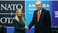 Cumhurbaşkanı Erdoğan İtalya Başbakanı Meloni'yi kabul etti