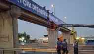 Gebze'de üst geçitte korkunç manzara : Yarı çıplak halde iple asılı ceset bulundu