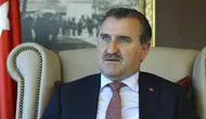 Bakan Bak'tan başpehlivanlığı kazanan Erkan Taş'a tebrik mesajı