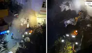 Avcılar'da ana su borusu patladı : 4 mahalle susuz kaldı