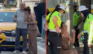 İzmir'de taksi sürücüsü ile kadın yolcu arasında 'güzergah' kavgası