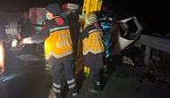 Tekirdağ Muratlı karayolunda zincirleme kaza : 3 kişi hayatını kaybetti