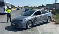 Söke-Milas karayolunda iki otomobil çarpıştı : 1 yaralı