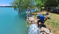 Manavgat’taki baraj gölü ve akarsulara 400 bin sazan yavrusu bırakıldı