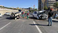 Şanlıurfa'da zincirleme kaza : 4 aracın karıştığı kazada 1 kişi yaralandı