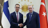 Cumhurbaşkanı Erdoğan, Finlandiya Cumhurbaşkanı Stubb ile görüştü
