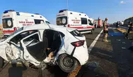 Şanlıurfa'da feci kaza : 2 ölü, 9 yaralı