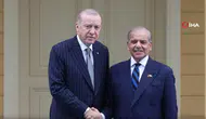 Cumhurbaşkanı Erdoğan, Pakistan Başbakanı Şerif'i kabul etti
