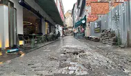 Üsküdar'daki Gastronomi Sokağı sular altında kaldı
