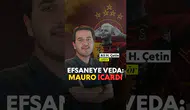 77 golle tarihe geçen Mauro Icardi Galatasaray'a veda etti