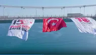 15 Temmuz Demokrasi ve Milli Birlik Günü : 5 köprüye Türk bayrağı asıldı