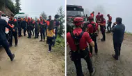 Rize'de 2 gündür aranan 86 yaşındaki adamdan 600 metrelik uçurumda bulundu