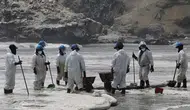 Umman’da petrol sızıntısı büyüyor ! Kıyıya 7 kilometre kadar yaklaştı