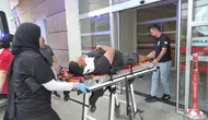 Adıyaman'da kontrolden çıkan motosiklet devrildi : 1 yaralı