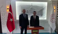 Cumhurbaşkanı Yardımcısı Yılmaz, Ağrı Valiliği'ni ziyaret etti