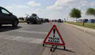Eskişehir'de motosiklet 2 yayaya çarptı : Yayalar tedavi altına alındı