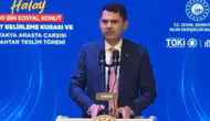 Bakan Kurum duyurdu : TOKİ'nin 500 bin sosyal konut projesinde Hatay'da ikinci aşama başladı !