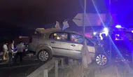 Malatya'da kontrolden çıkan otomobil refüje çarptı : 17 yaşındaki sürücü öldü