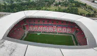 Samsunspor'un stat zemini yeni sezon için hazırlanıyor : Hibrit çim uygulaması başladı
