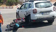 Siirt'te otomobil ile motosiklet çarpıştı : Kazada 1 yaralı