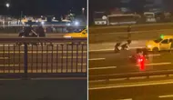 Bakırköy'de 2 ayrı motosiklet kazası : 1'i ağır 3 yaralı