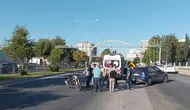 Adıyaman'da trafik kazası : Motosiklet sürücüsü yaralı
