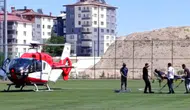 Malatya'da kalp krizi geçiren 45 yaşındaki hasta hava ambulansıyla sevk edildi
