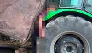Denizli'de traktör ile römorkun arasında kalan işçi hayatını kaybetti