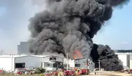 Kocaeli Gebze'de depoda yangın