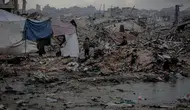 Gazze'de enkazdan çıkarılan 112 Filistinli için toplu cenaze töreni düzenlendi