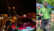 Balıkesir'de iki otomobilin çarptığı bisikletli öğretmen Serkan Kadıoğlu hayatını kaybetti