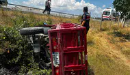 Bilecik'te elektrikli motosiklet şarampole devrildi : 1 yaralı