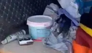 Polisten kaçmak için battaniyenin altına saklandı : 7 yıl 6 ay hapis cezası olan firari yakalandı
