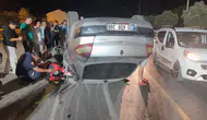 Muğla Menteşe'de otomobil ters döndü : Sürücü yaralandı