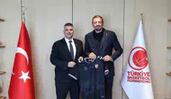 Karşıyaka'dan Türkiye Basketbol Federasyonu'na ziyaret
