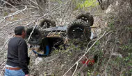 Bilecik'te kontrolden çıkan ATV devrildi : 1 yaralı