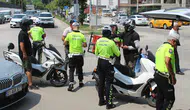 Adana'da motosiklet sürücülerine denetim : Bir milyon 266 bin TL ceza kesildi