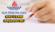 Açık lise kayıtları ne zaman başlayacak? 2026-2027 dönemi için tarihler belli oldu mu?