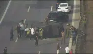 Pendik Kurtköy'de zincirleme kaza : 2'si polis 3 yaralı